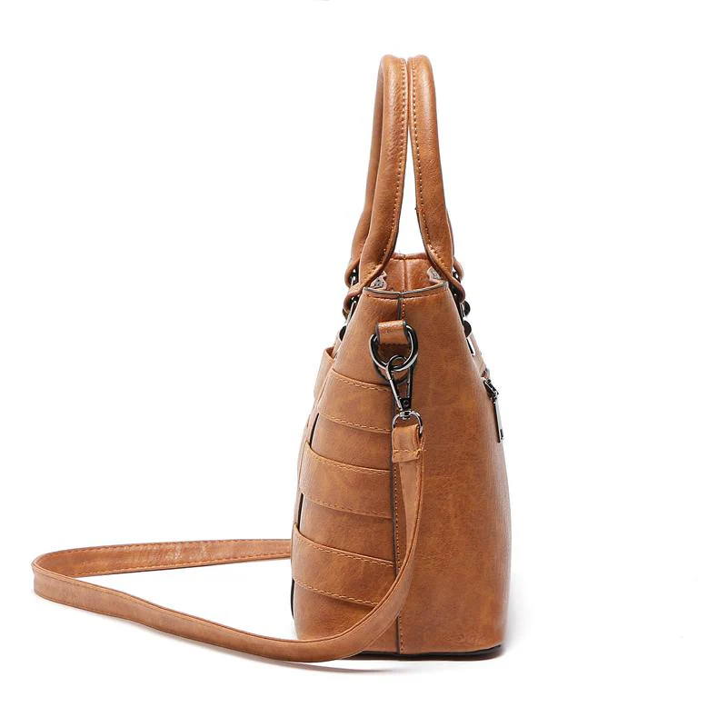 Bolso Diseño Alta Calidad Mujer Bolso de hombro Cuero - Imagen 6