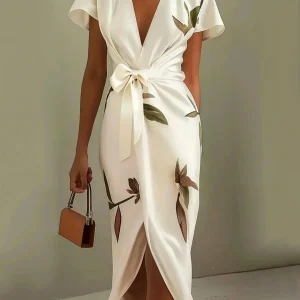 Amira | Vestido cruzado elegante