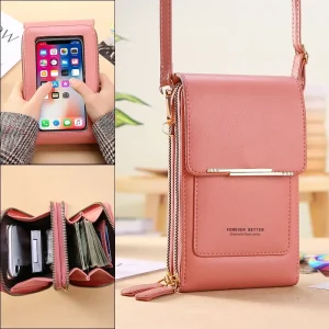 (65% OFF!) Cartera  Loof de Mujer con Pantalla Táctil para Celular