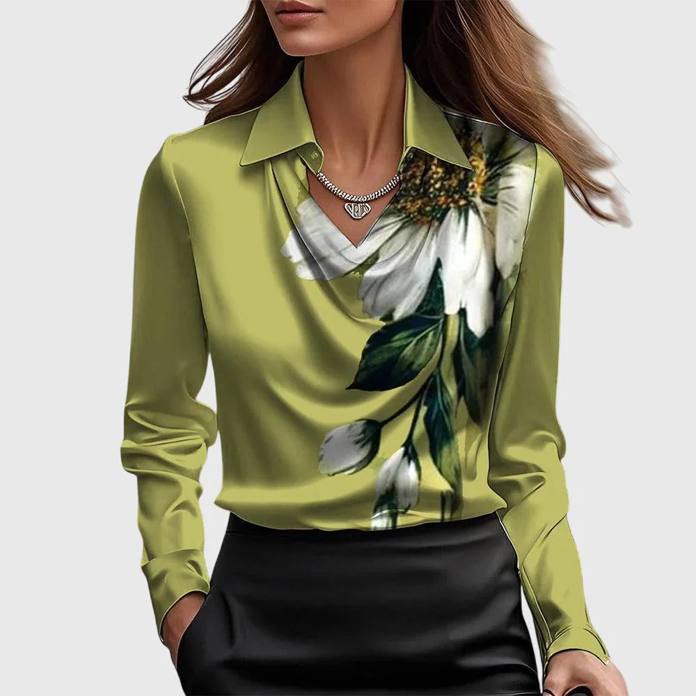 Nieves™ | Blusa elegante en satén suave - Imagen 9