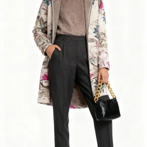 Fleural™ | Chaqueta polar elegante con estampado floral